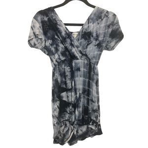 Tie-Dye V-neck Romper